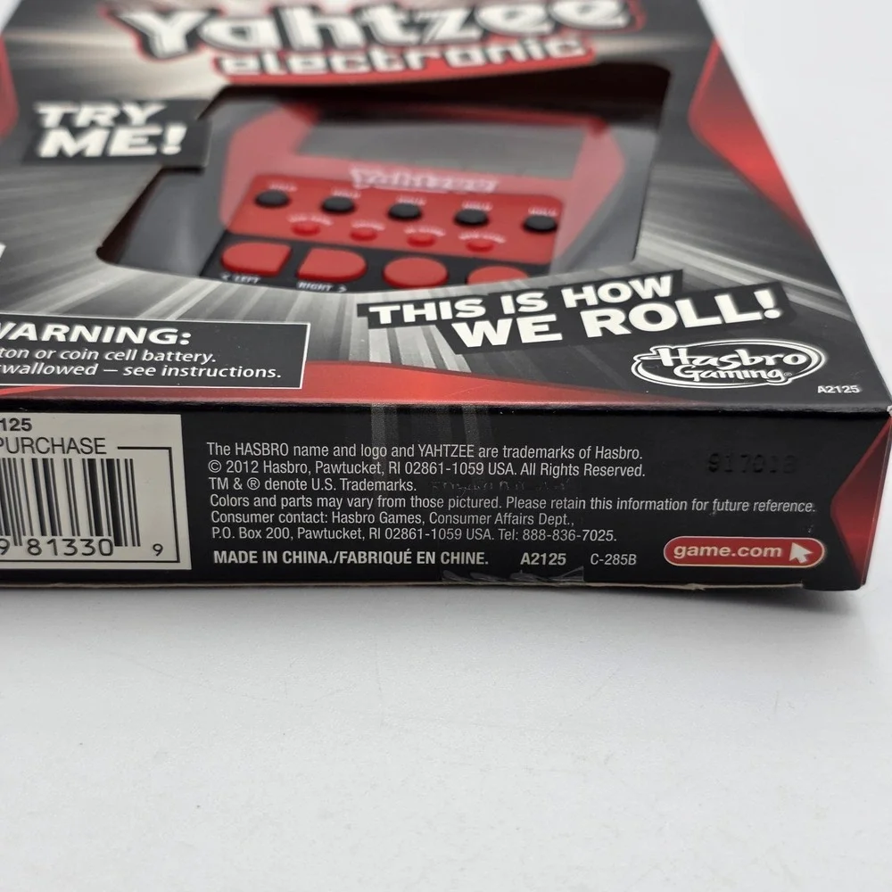Hasbro yahtzee 2012
